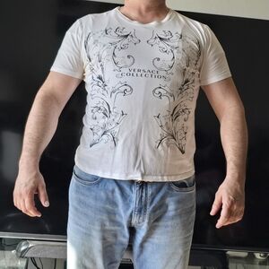 Versace Collection White T-Shirt for Men